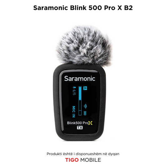 Saramonic Blink 500 ProX B2 – Mikrofon Wireless për 2 Persona me Lavalier