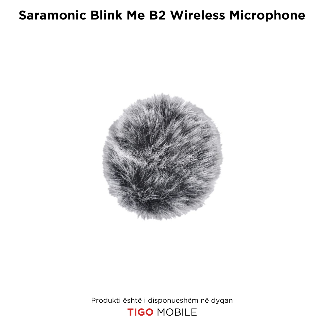 Saramonic Blink Me B2 Wireless Microphone -  Mikrofon Wireless Profesional me Dy Transmetues dhe Ekran Touch