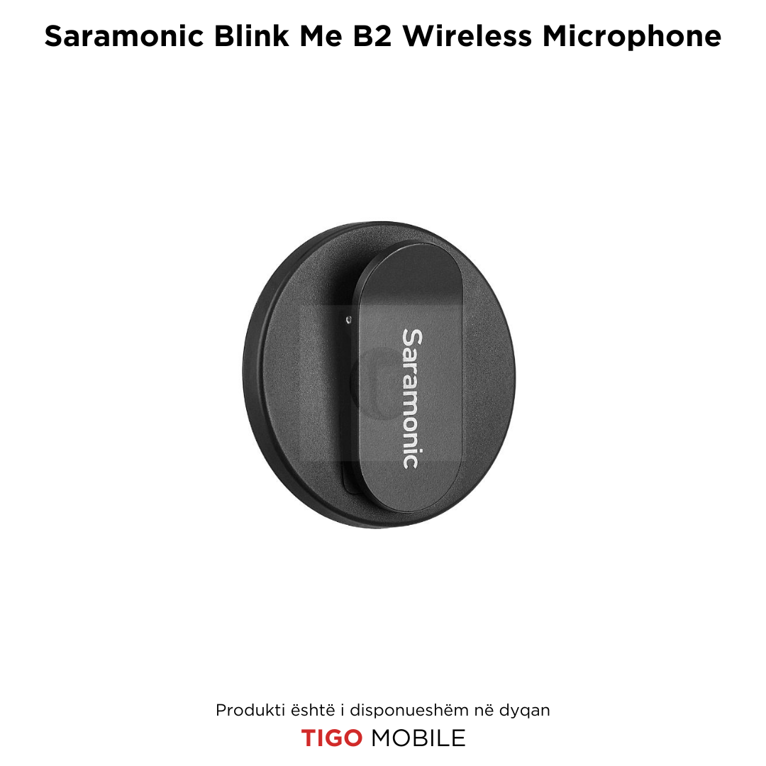 Saramonic Blink Me B2 Wireless Microphone -  Mikrofon Wireless Profesional me Dy Transmetues dhe Ekran Touch