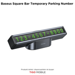 Numerator Telefoni Metalik Magnetik Baseus - Square Bar Temporary Parking Number - TIGO MOBILE AL