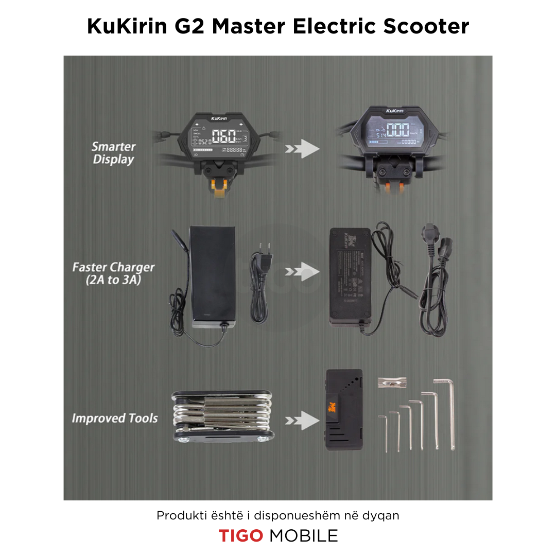 Skuter Elektrik KuKirin G2 Master Electric Scooter