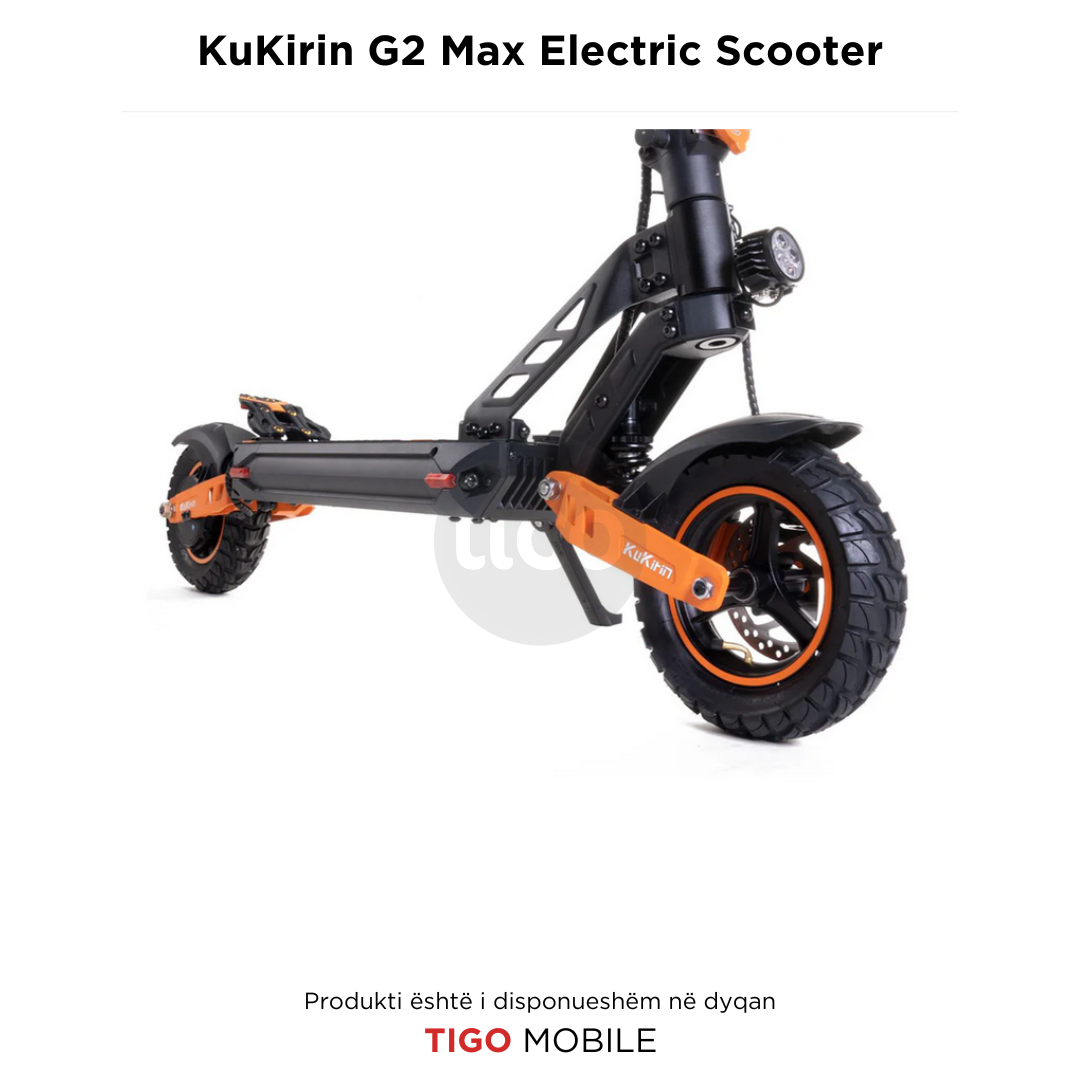 Skuter Elektrik KuKirin G2 Max Electric Scooter + Mbajtese telefoni Dhurate