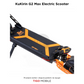 Skuter Elektrik KuKirin G2 Max Electric Scooter + Mbajtese telefoni Dhurate