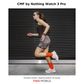 Person running outdoors with a watch 3 pro 
