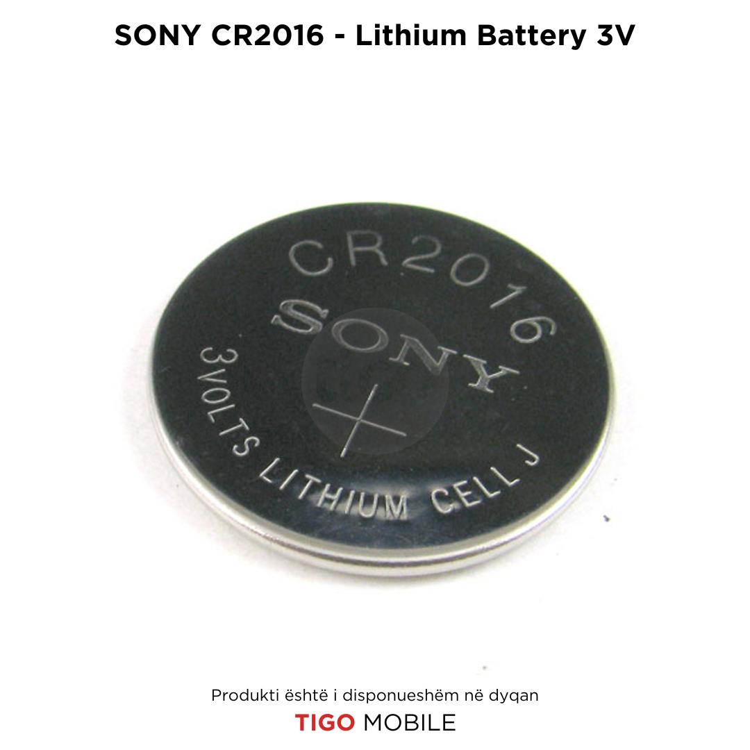 Bateri Sony CR2016 - 5PC