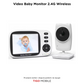 Video Baby Monitor me Ekran 2.4” – Monitorim për Foshnje Kamer