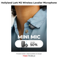 Hollyland Lark M2 – Mikrofon Wireless Lavalier për Kamera, PC, Laptop, Telefona