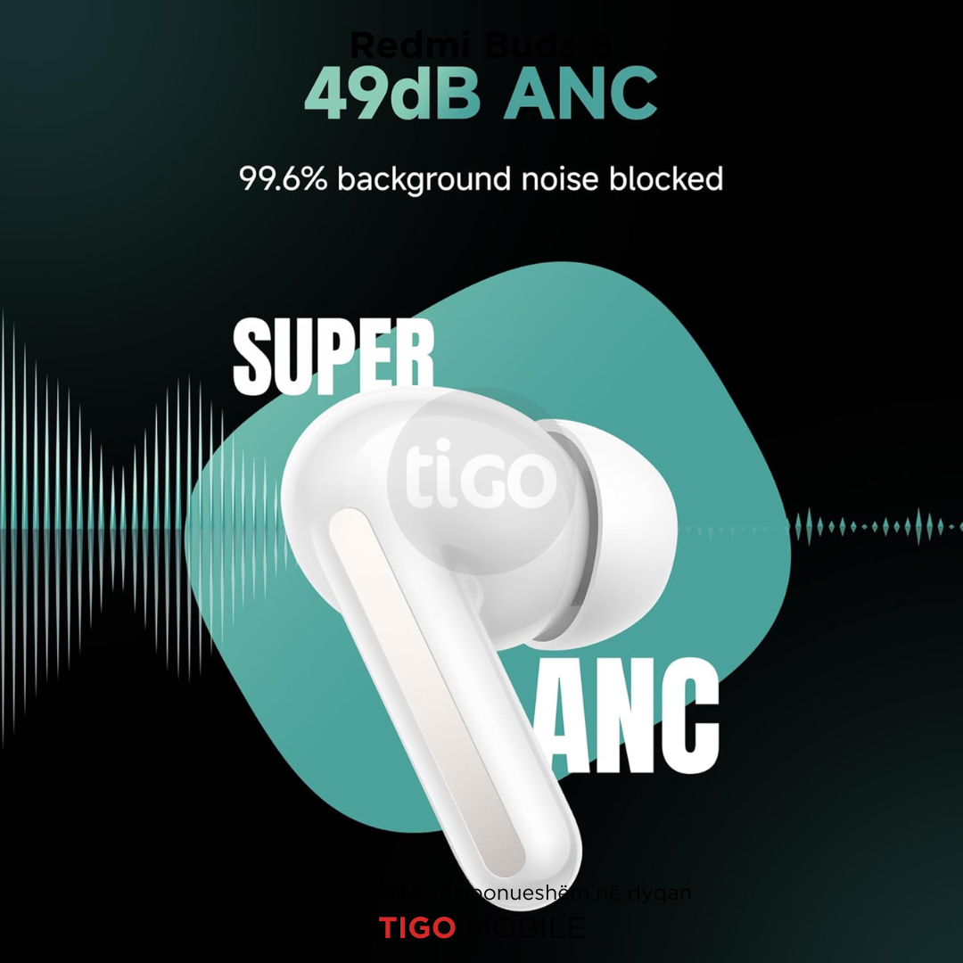Xiaomi Redmi Buds 6 | Hybrid Noise Cancellation