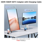 Yesido HDMI 1080P HDTV Adapter with Charging Cable - HM12