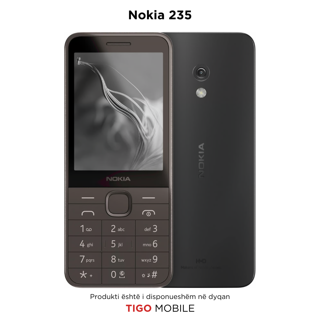 NOKIA 235 (2024) – Telefon me Butona, Ekran i Qartë