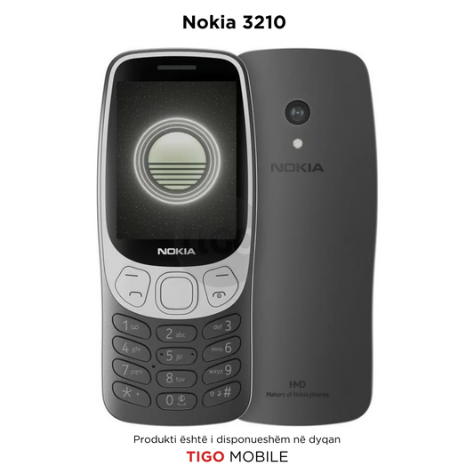 NOKIA 3210 –  Telefon i Fortë, Dizajn Klasik dhe Bateri që Zgjat