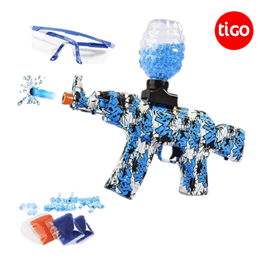 Water gun toy Outdoor water play Biodegradable gel balls Splatter ball blaster High-performance water gun Unlimited gel balls Electric automatic water gun Safe water gun for kids Environmentally friendly water gun Outdoor game choice Hydrogel ball blaster Water propulsion device Fun water-based recreation Water gun with extended range Gel ball shooter