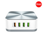 Karikues Ldnio 8 Ports 5V/10A 50W